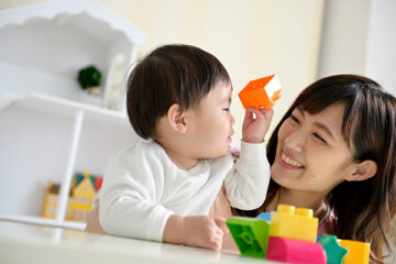 家庭的な環境でのびのびと過ごす保育